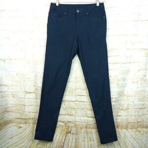 Lululemon ABC Slim Pants Men 30X32 True Navy Warpstreme 5 Pocket Golf LM5552S